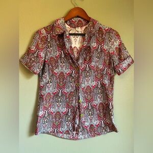 Vintage Paisley Button down
